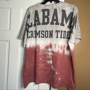 Alabama Game Day Dip Dye Oversized Tee